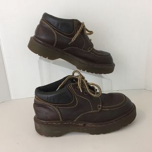Dr Doc Martens Brown Leather Ankle Boots G64P